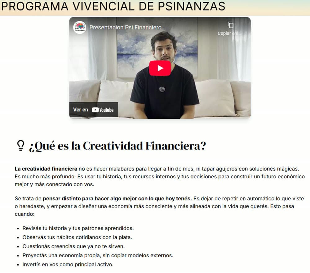 Transforma tu relación con el dinero